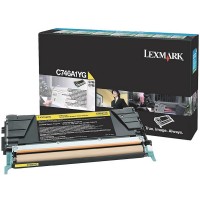 Žlutá tonerová kazeta pro Lexmark X746/ X748 (7.000 stran), Return - Originální