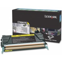 Žlutá tonerová kazeta pro Lexmark C746/ C748 (7.000 stran) - Originální