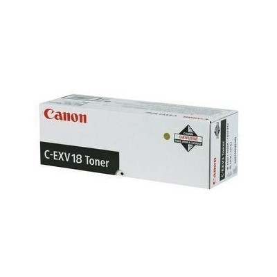 Černá tonerová kazeta Canon (C EXV 18, CEXV18, C-EXV-18) pro iR 1018 - Originální