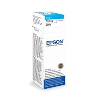 Azurová inkoustová kazeta Epson (T6732) pro Epson L800 - Originální