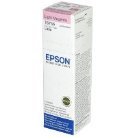Světle purpurová inkoustová kazeta Epson (T6736) pro Epson L800 - Originální