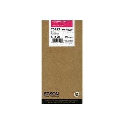 Purpurová inkoustová kazeta Epson (T6423) pro Stylus Pro 7700 - Originální