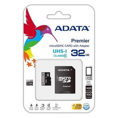 ADATA 32GB Micro SD SDHC class 10 Adapter/UHS-I Premier