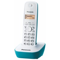 Panasonic KX-TG1611FXC - bezdrátový telefon, aqua