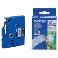 Brother - HGE231V5, bílá / černá, 12 mm (pro PT 9xxx) - balení 5 ks