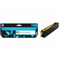 Žlutá inkoustová kazeta HP 971 (HP971, HP-971, CN624AE) - Originální