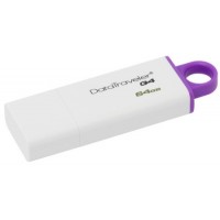 64GB Kingston USB 3.0 Data Traveler G4 fialový