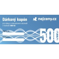 Dárkový kupón NEJCENY - 500Kč