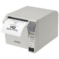 Tiskárna účtenek Epson TM-T70II, USB + RS232, bílá