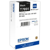 Černá inkoustová kazeta Epson T7891 XXL pro WorkForce Pro WP-5110 - Originální