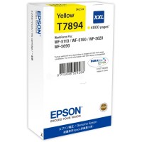 Žlutá inkoustová kazeta Epson T7894 XXL pro WorkForce Pro WP-5110 - Originální
