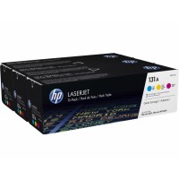 Barevné tonerové kazety HP 131A CMY Pack (CF210A) - Originální