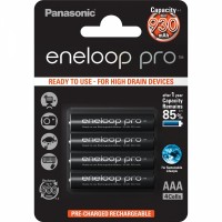 Nabíjecí baterie Panasonic Eneloop PRO AAA 930 mAh, 4 kusy