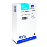 Azurová inkoustová kazeta Epson T7562 pro WorkForce Pro WF-8090 (1.500 stran) - Originální