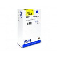 Žlutá inkoustová kazeta Epson T7564 pro WorkForce Pro WF-8090 (1.500 stran) - Originální