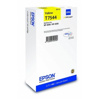 Žlutá inkoustová kazeta Epson T7544 (T-7544) - Originální