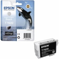 Světle světle černá inkoustová kazeta Epson T7609 pro SureColor SC-P600 - Originální