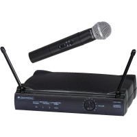 Omnitronic VHF-250 bezdrátový mikrofonní set VHF