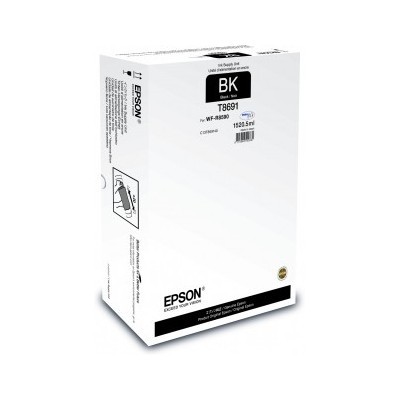 Černá inkoustová kazeta Epson T8691 pro Workforce Pro WF-R8590 - Originální