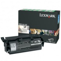 Černá tonerová kazeta Lexmark X651/X652/X654/X656/X658 (7.000 stran) - Originální