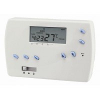 Programovatelný termostat Hutermann Euro Thermo 091-N/ F,  týdenní pokojový prostorový