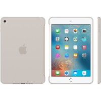 Silikonový obal Apple Silicone Case pro iPad Mini 4 - Kamenně šedá