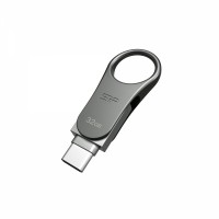 Duální USB flash disk Silicon Power Mobile C80,  32GB, USB-C, USB 3.0, kovový