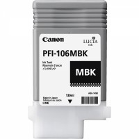 Matně černá inkoustová kazeta Canon PFI-106MBK (PFI-106 MBK) - Originální