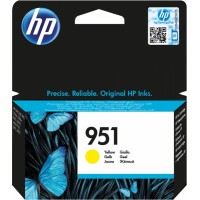 Žlutá inkoustová tisková kazeta HP 951 (HP951, HP-951, CN052AE) - Originální