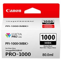 Matně černá inkoustová kazeta Canon PFI-1000 MBK - Originální