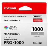 Šedá inkoustová kazeta Canon PFI-1000 GY - Originální