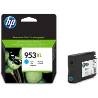 Azurová inkoustová tisková kazeta HP 953XL (HP953XL, HP-953 XL, F6U16AE), velká - Originální