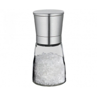 Cilio mlýnek na sůl Brindisi, nerezový + DÁREK pepř černý celý - sáček 30 g