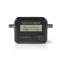 Vyhledávač satelitního signálu Nedis SFIND100BK se zvukovou indikací