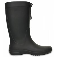 Crocs Freesail Rain Boot - Black, W9 (39-40)