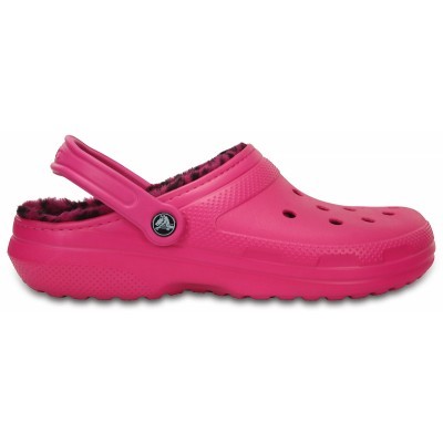 Crocs Classic Lined Pattern Clog - Candy Pink/Berry, M8/W10 (41-42)