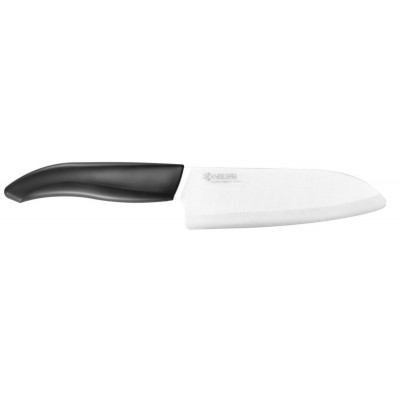 Kuchyňský nůž Kyocera Santoku, 11.5 cm - Bílo-černá