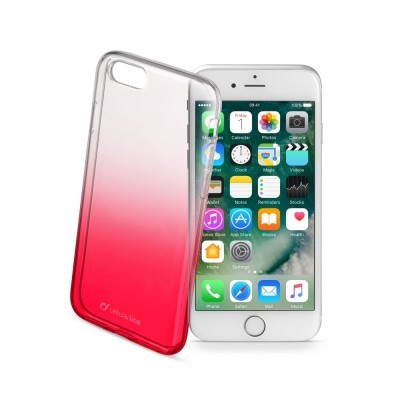 Zadní kryt CellularLine SHADOW pro Apple iPhone 7/8 - Červený