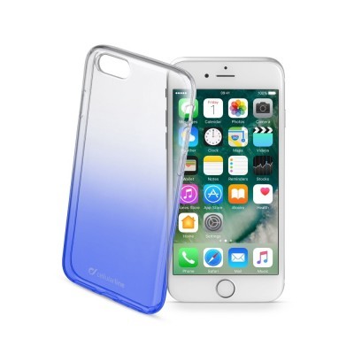 Zadní kryt CellularLine SHADOW pro Apple iPhone 7/8 - Modrý