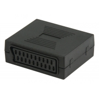 Spojka SCART, zásuvka SCART – zásuvka SCART, černá (VLVP31950B)