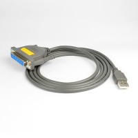 AXAGON ADP-1P25, USB2.0 - paralelní DB25F printer adapter, 1.5m