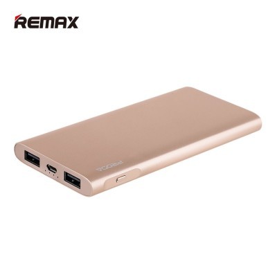 Remax PPP-13 Kinzy PowerBank, 10000mAh, 2x USB - zlatá