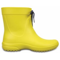 Crocs Freesail Shorty Rain Boots - Lemon, W11 (42-43)