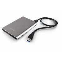 VERBATIM HDD 2.5", 1TB, USB 3.0, Silver
