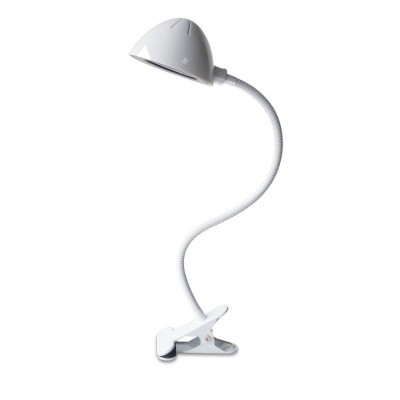 LED stolní lampička IMMAX Clip - bílá