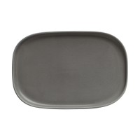 Maxwell & Williams talíř Elemental - tmavě šedý, 20 x 14 cm