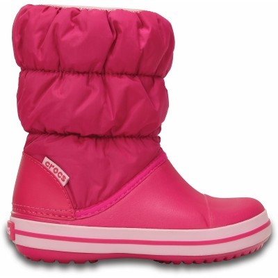 Crocs Winter Puff Boot Kids - Candy Pink, J1 (32-33)