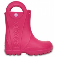 Crocs Handle It Rain Boot Kids - Candy Pink, C6 (22-23)