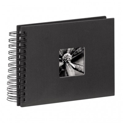 Hama album klasické spirálové FINE ART pro 50 fotografií 10x15 cm - černé