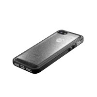 Adhezivní zadní kryt Cellularline Selfie Case pro Apple iPhone 5/5S/SE - černé